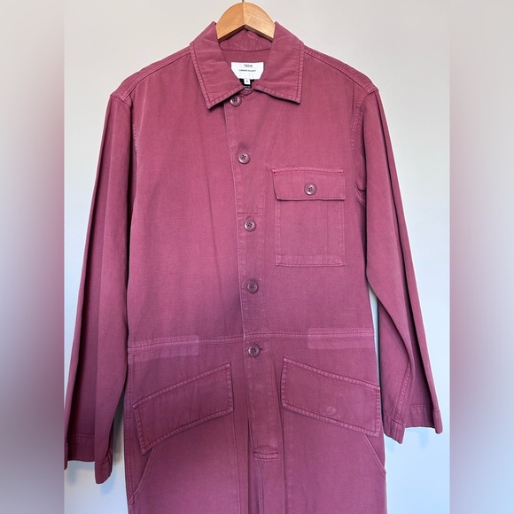 Current/Elliott Richland Jumpsuit in Berry Pink Wash for Women - Picture 7 of 16